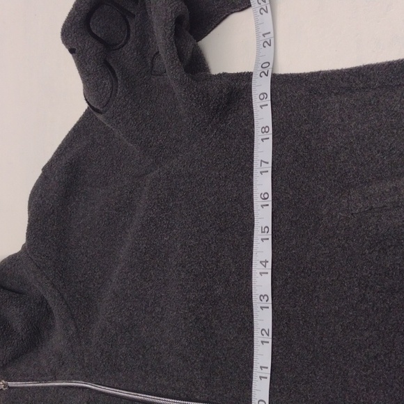 Calvin Klein Gray Bomber Jacket with Relaxed Fit and High Collar - Picture 9 of 11